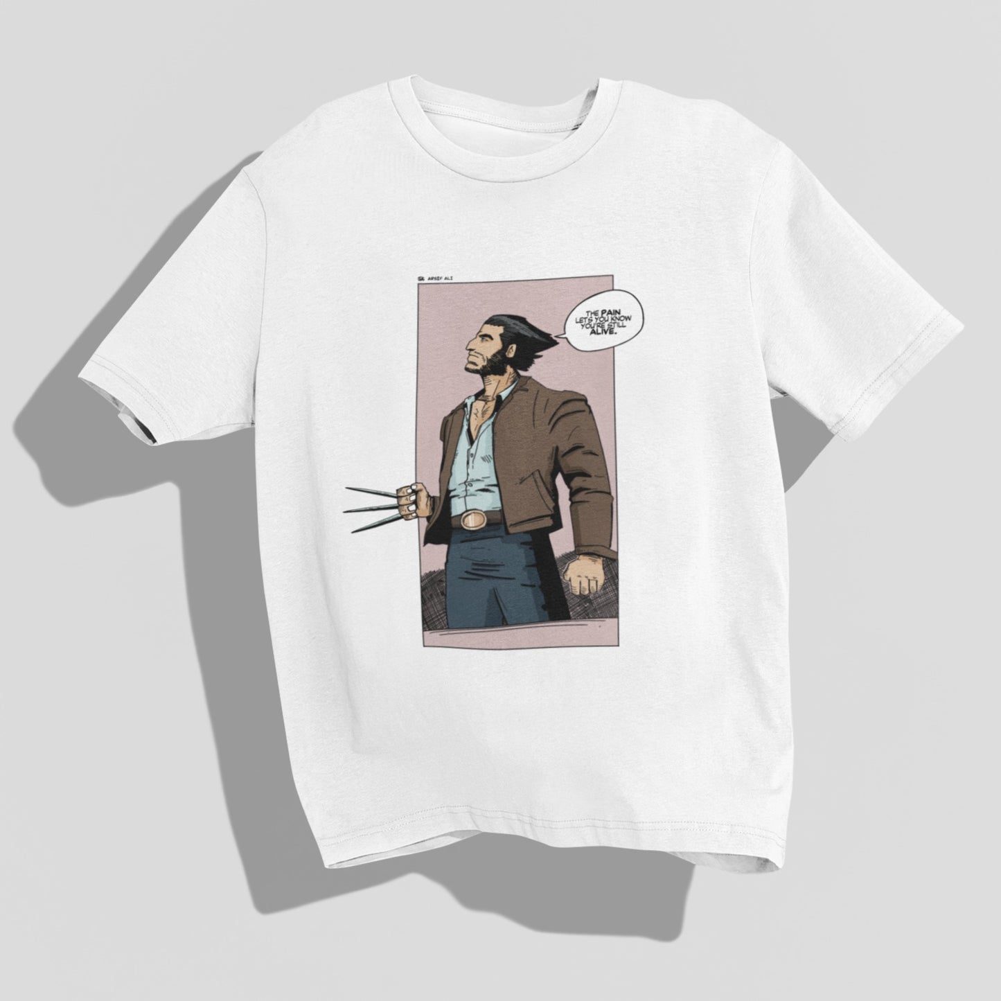 Wolverine's pain Oversized T-shirt by @merakifb