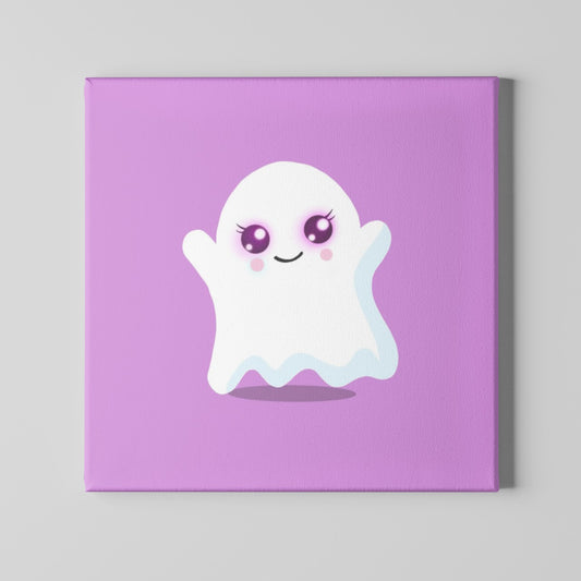 Cute ghost Canvas Print by @Piub_007