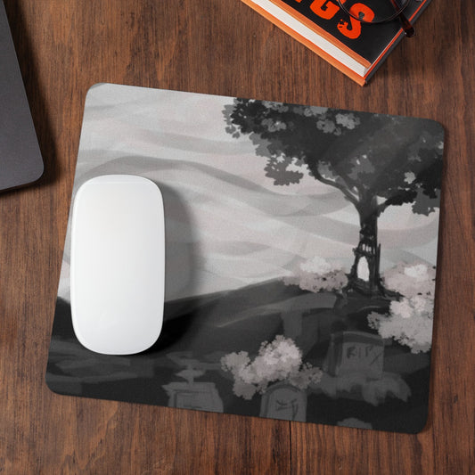 Lone tree Mouse Pad by @_0rb._