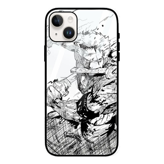 Zoro Glass Phone Case by @_0rb._