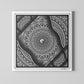 Mandala Art Aesthetic Canvas Print by @_sm_teju_