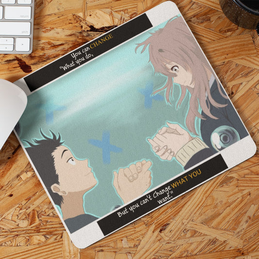 Thoughtful Anime MousePad by @Piub_007