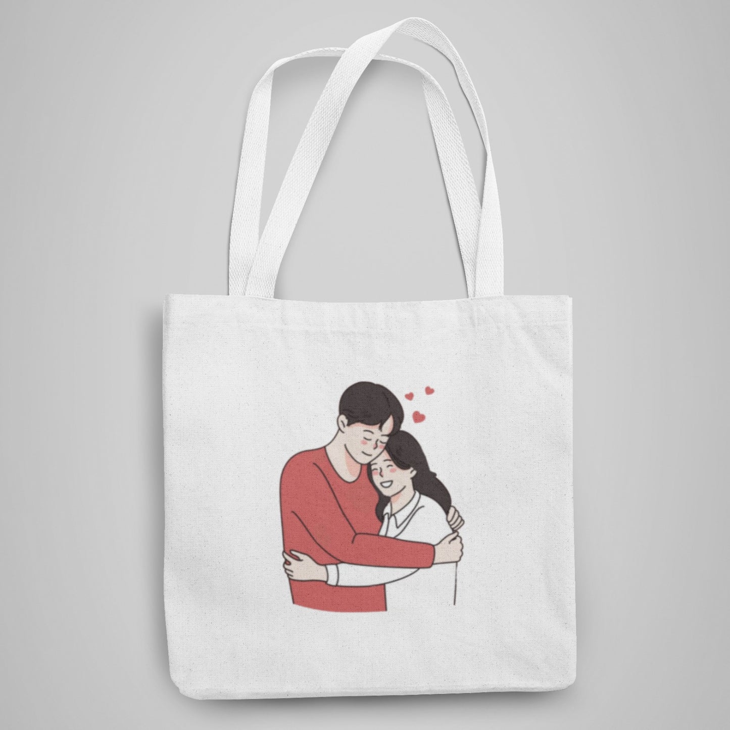 Loving hug Tote Bag With Zip by @Divya_Singh_8709