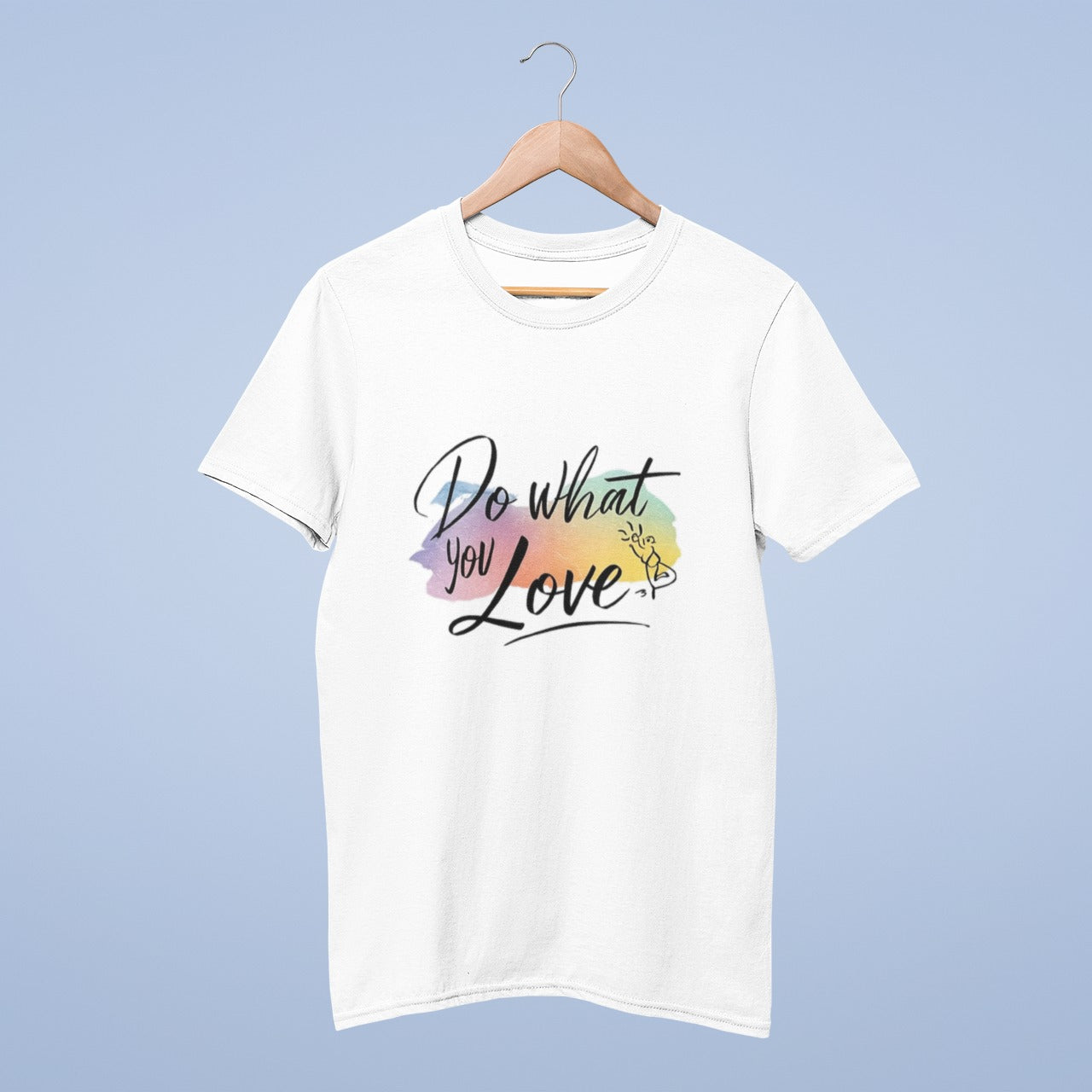 Do what you love white T-shirt from @artist_forever2024