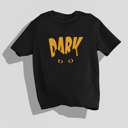 Dark Cat Oversized T-shirt by @Dsignpath