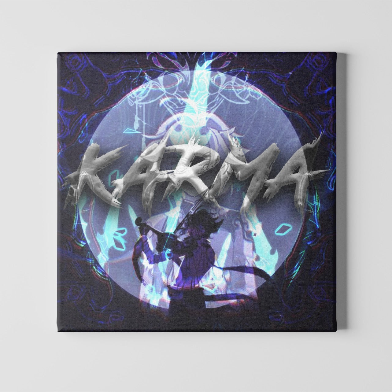 Anime Karma Canvas Print by @pa3print