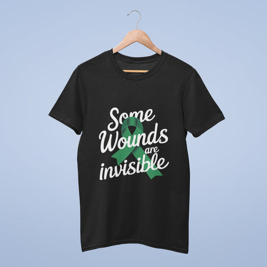 Some wounds are invisible T-shirt from @artist_forever2024