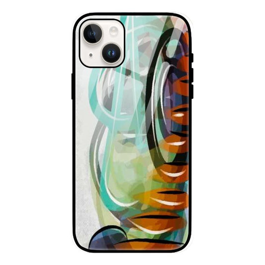 Abstract @ Glass Phone Case by @planetgreen0000