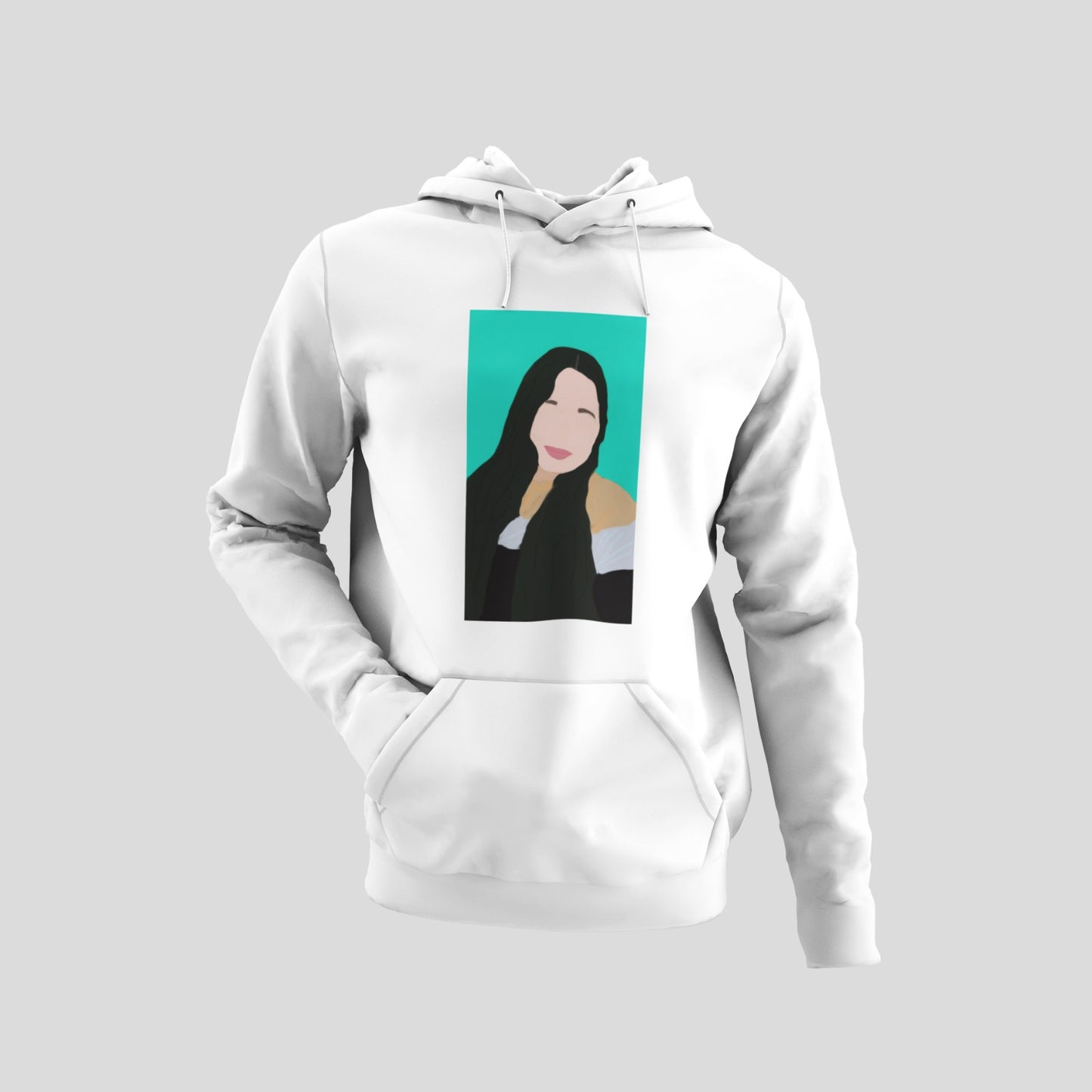 Your face custom hoodie By @Divya_Singh_8709