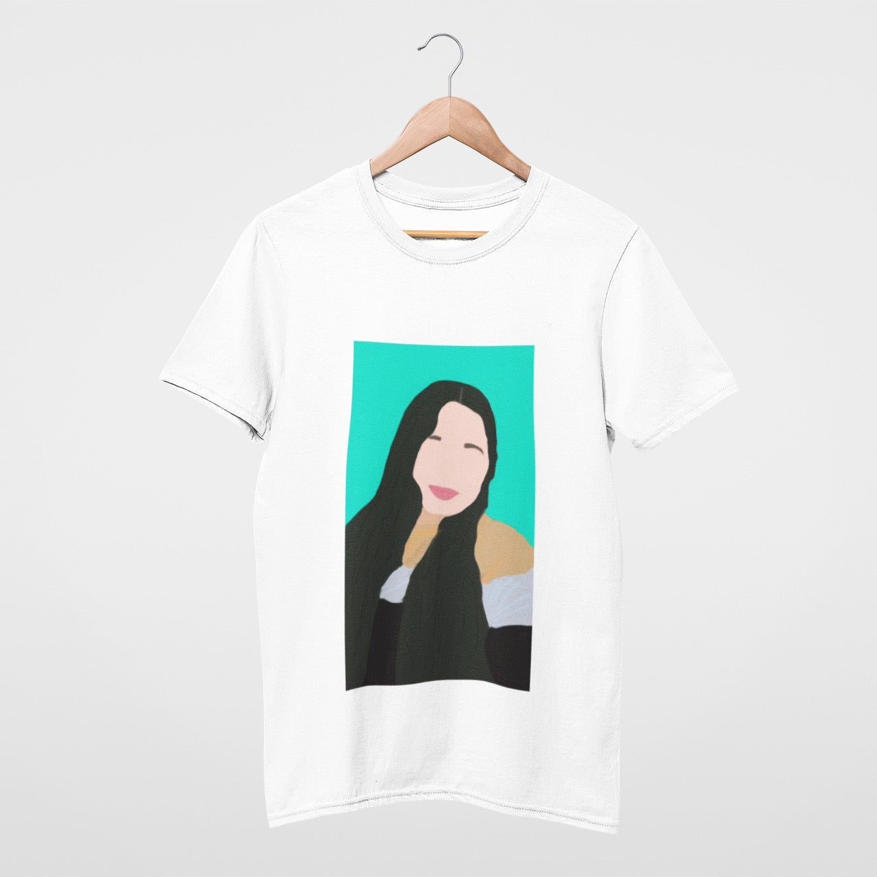 Your face digital version T-shirt by @Divya_Singh_8709