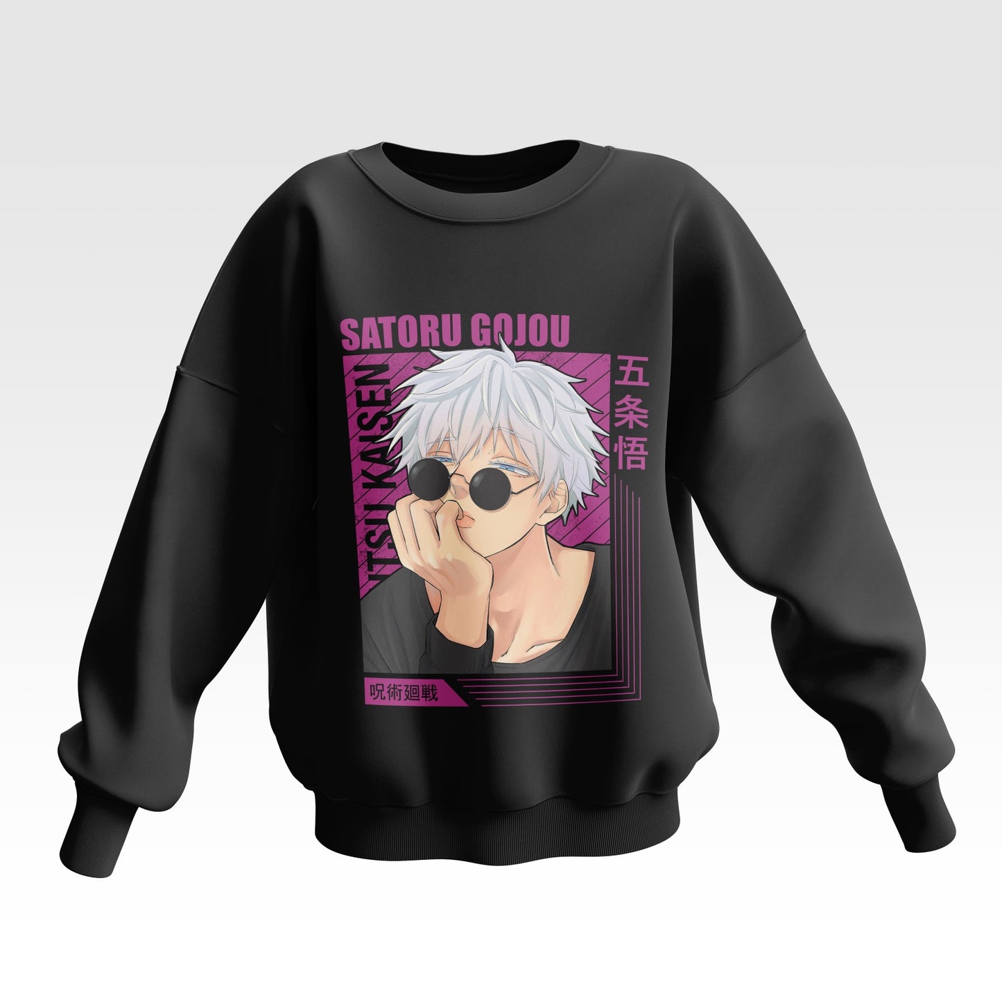 Satoru Gojo Jujutsu Kaisen Oversized Sweatshirt - Unisex