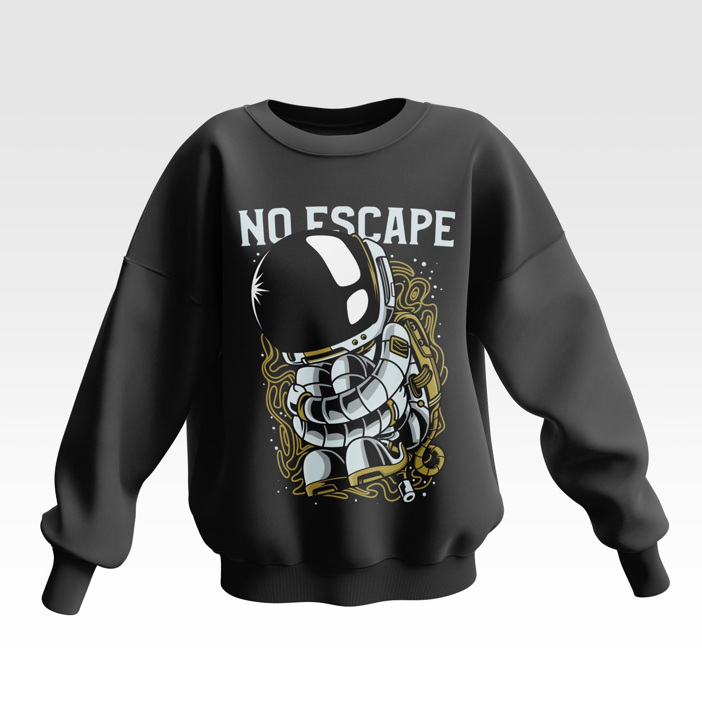 No Escape Unisex Oversized Sweatshirt