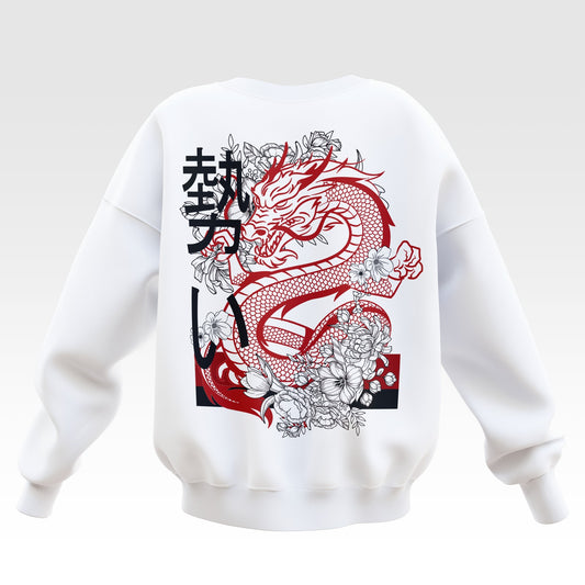 Momentum Dragon Oversized Sweatshirt - Unisex