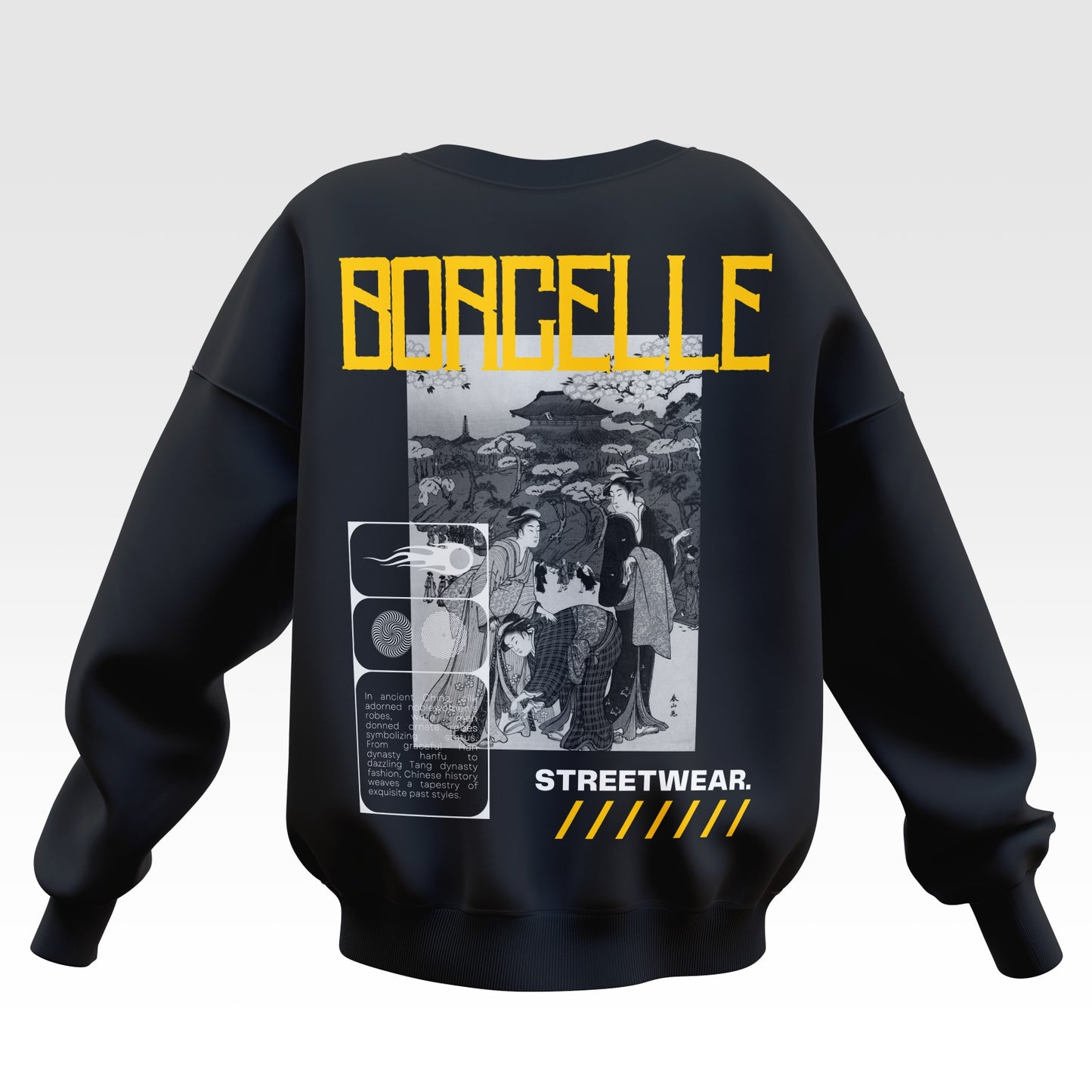 Borcelle Oversized Sweatshirt - Unisex