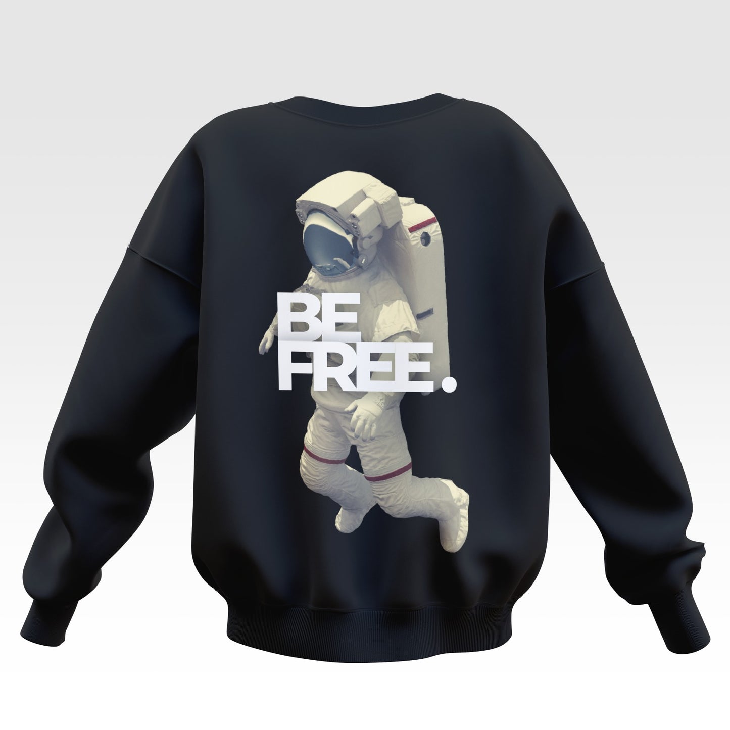 Be Free Oversized Sweatshirt - Unisex