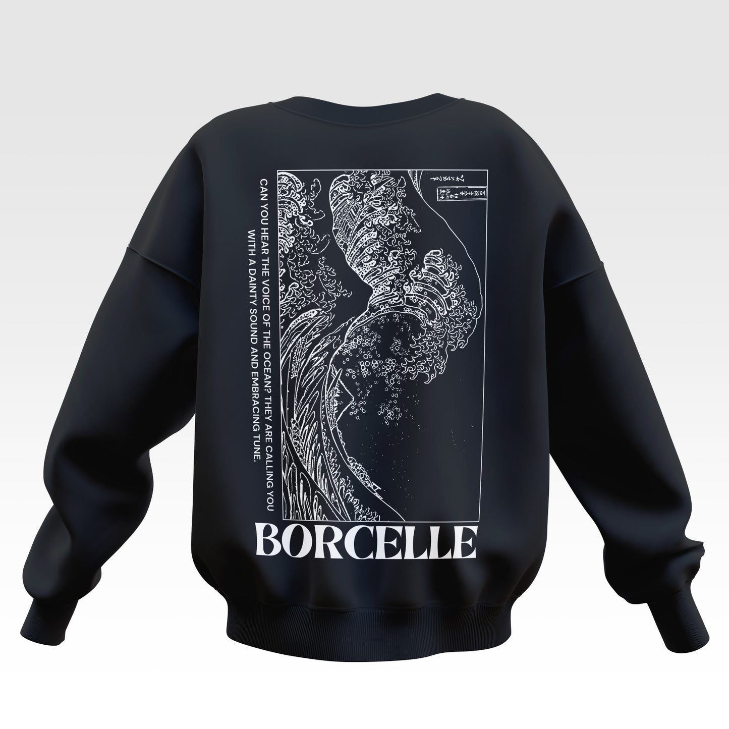 Waves Borcelle Oversized Sweatshirt - Unisex