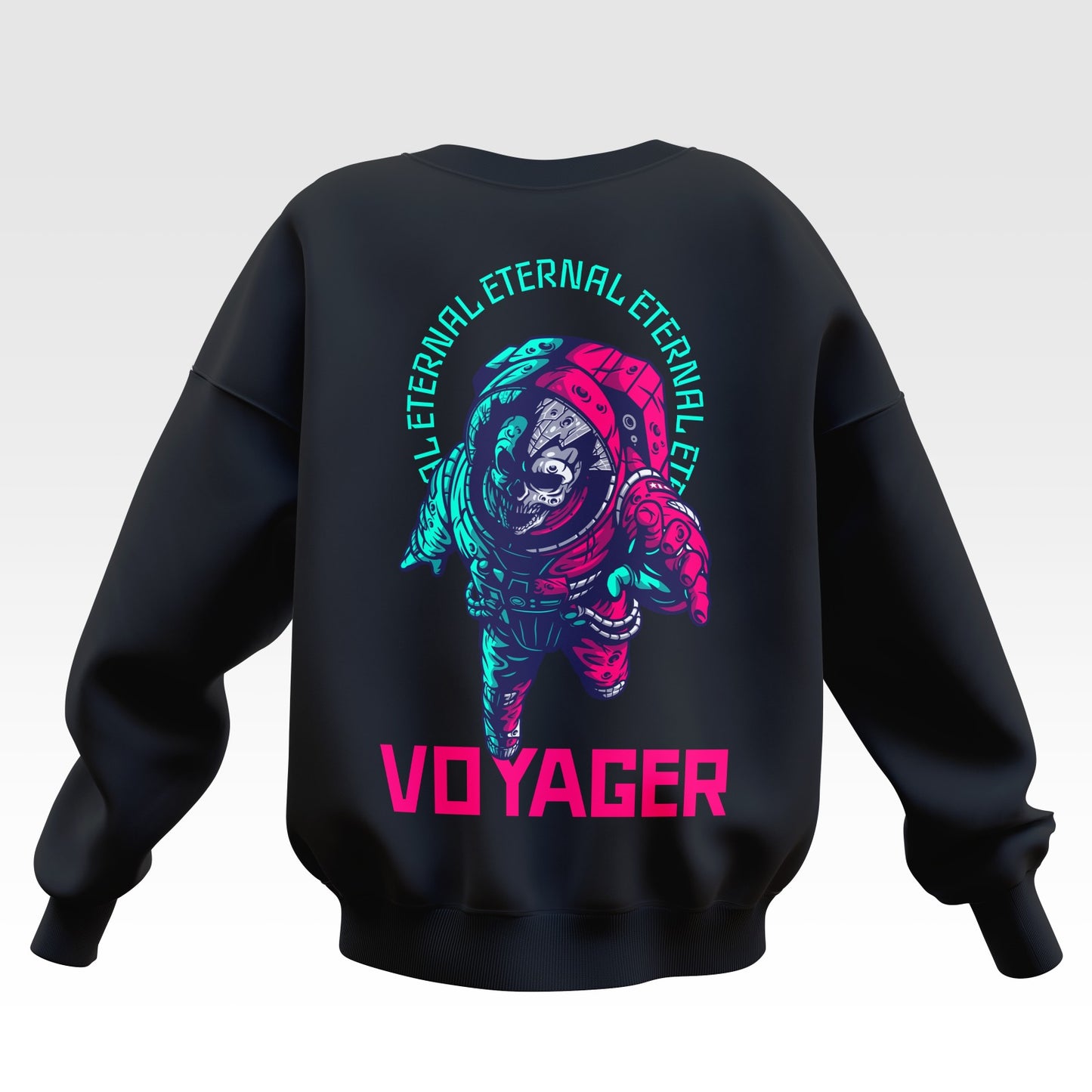 Eternal Voyager Oversized Sweatshirt - Unisex