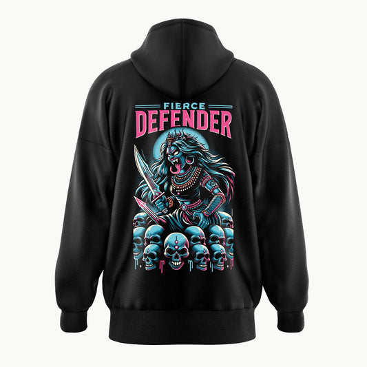 Fierce Defender Ma Kaali Oversized Hoodie