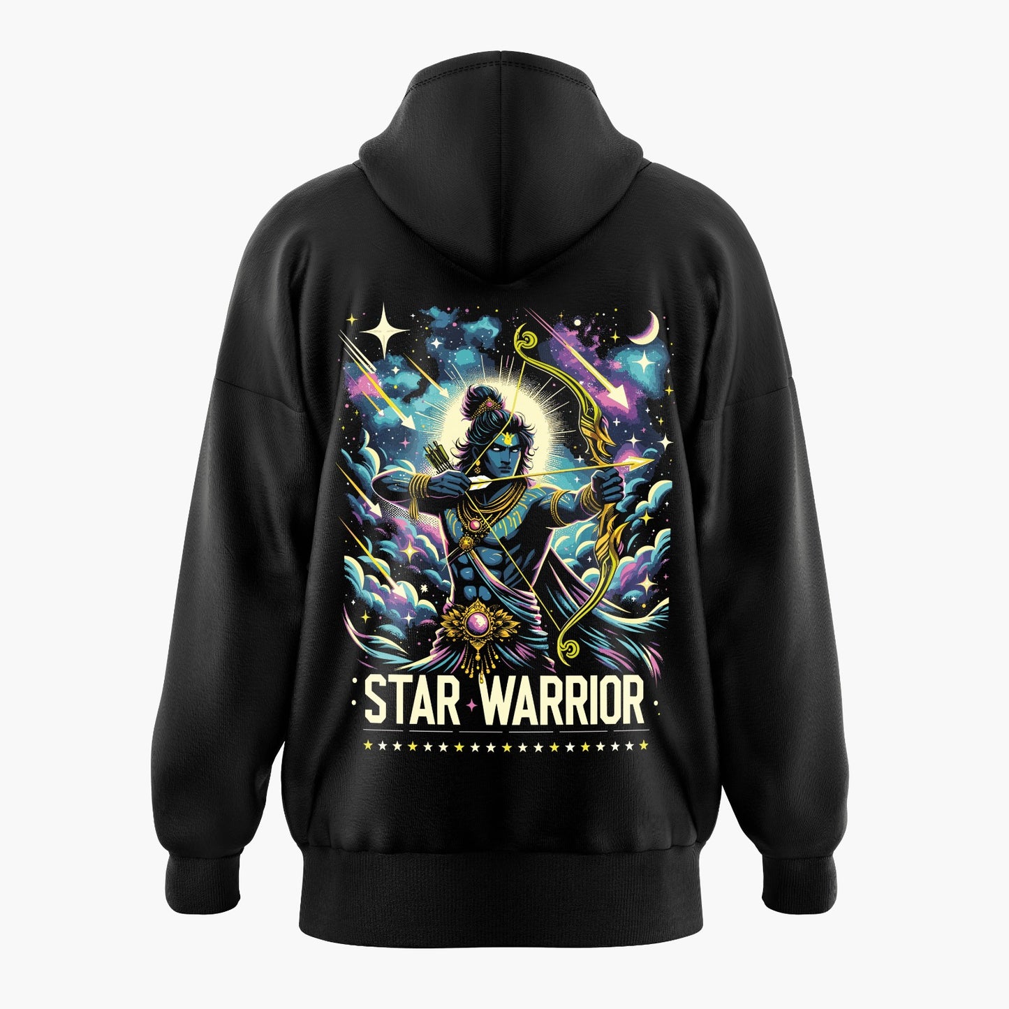 Star Warrior Arjuna Oversized Hoodie