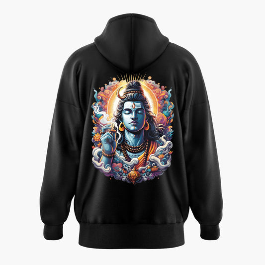 Calm Lord Shiva Oversized Hoodie