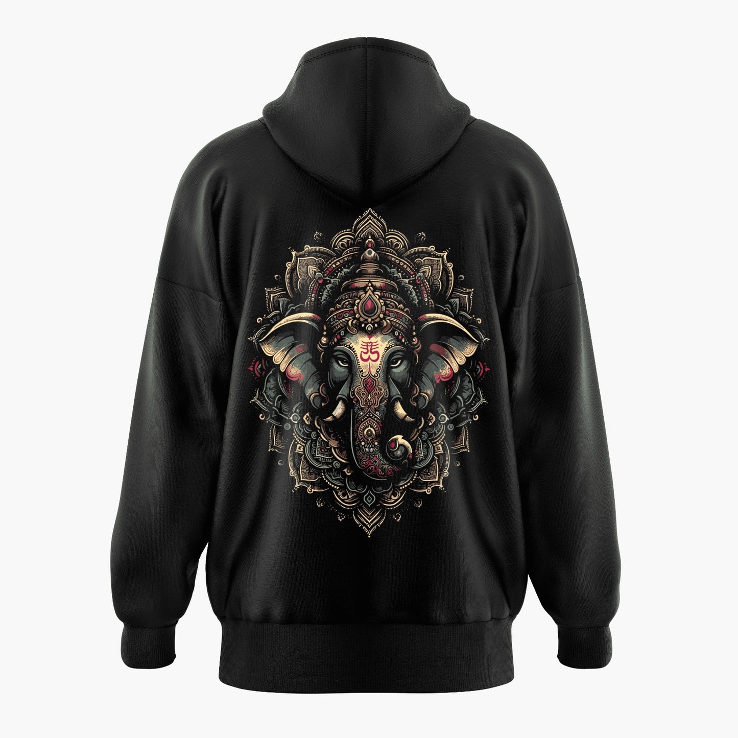 Majestic Lord Ganesh Oversized Hoodie