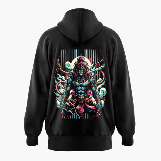 Lord Hanuman Oversized Hoodie