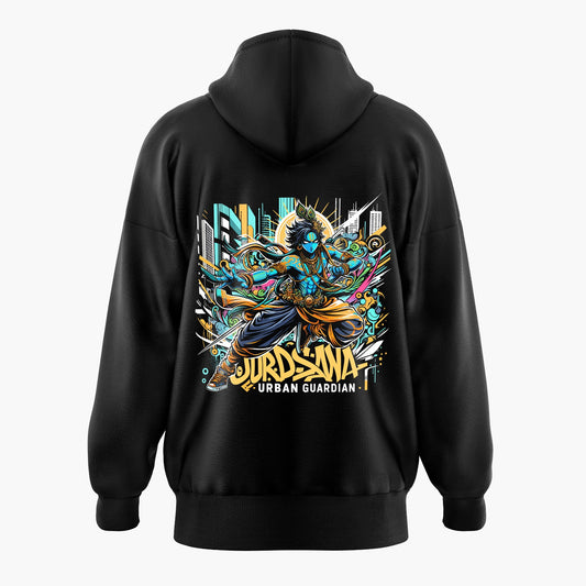 Urban Guardian Lord Krishna Oversized Hoodie