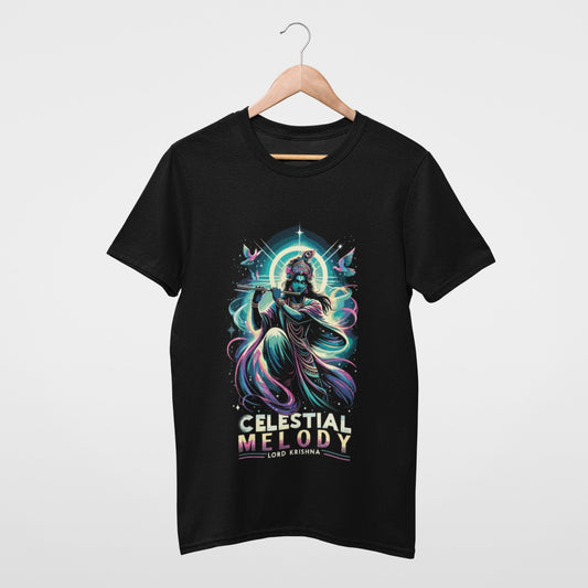 Celestial Melody of Lord Krishna T-shirt