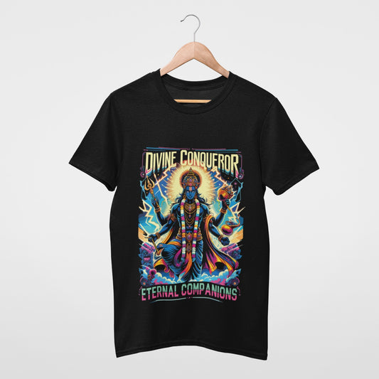 Divine Conqueror Lord Vishnu T-shirt