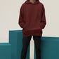 Maroon Oversized Hoodie || Essentials