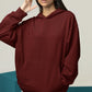 Maroon Oversized Hoodie || Essentials