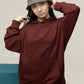 Maroon Oversized Hoodie || Essentials