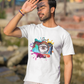 Don't blink for photographers Unisex T-shirt by @miralynadoraartworks
