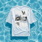 Minimal aesthetic T-shirt Oversized T-shirt (Back print) by @_tamang_vibes_