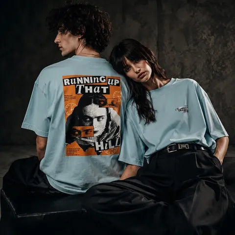 Stranger things T-shirt Oversized T-shirt (Back print) by @_tamang_vibes_