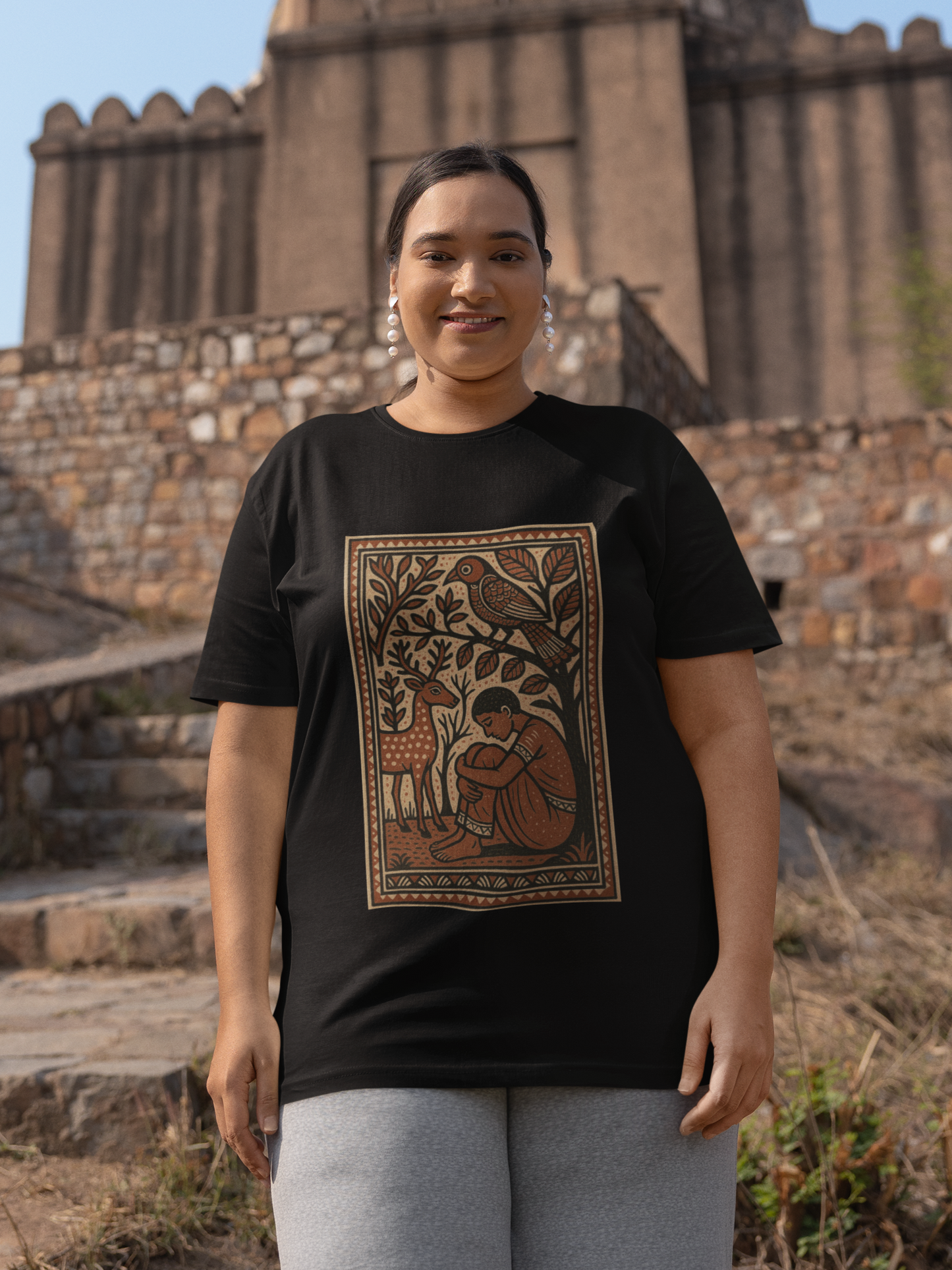 Loneliness Unisex T-shirt by @aadiartofficial