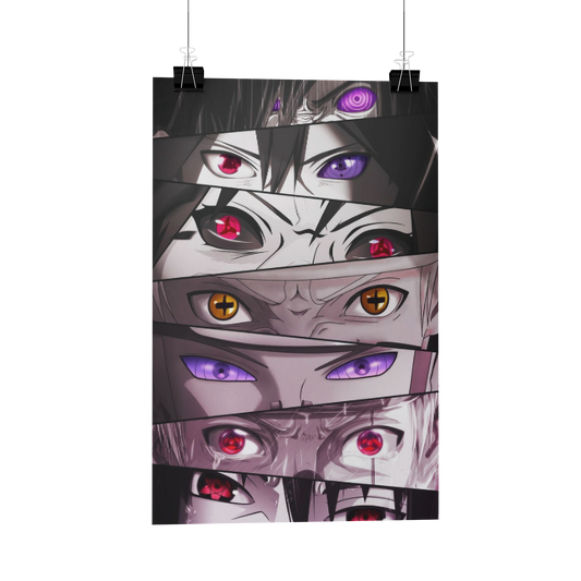 Naruto Shippuden legendary rasengan Eyes Poster