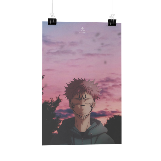 Itadori Yuji - Sukuna - Jujutsu Kaisen Metal Poster