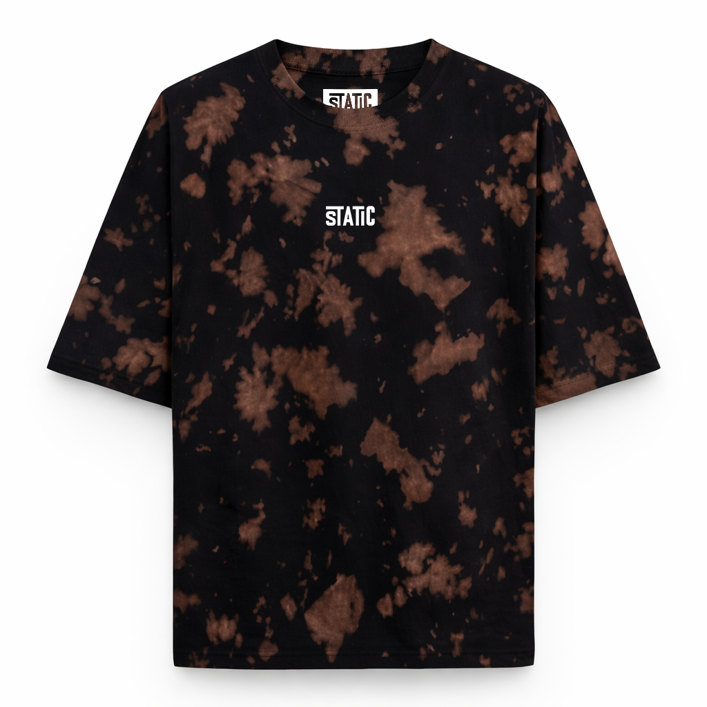 Static Tie-Dye Oversized T-shirt