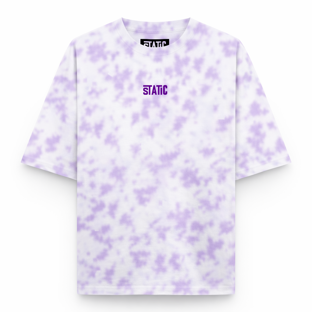 Static Tie-Dye Oversized T-shirt