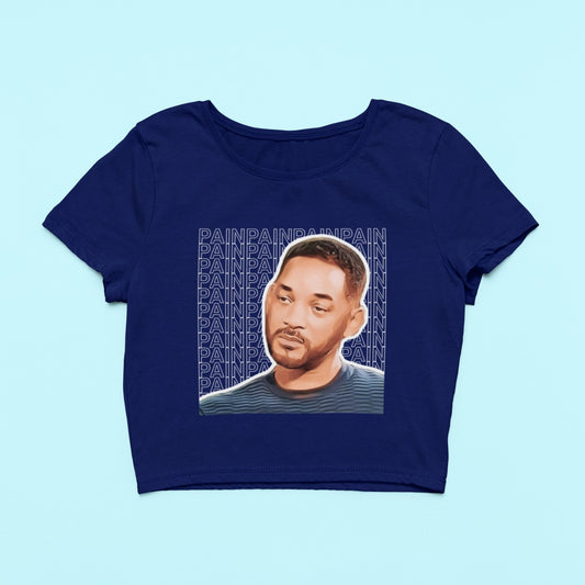 Sad Smith Crop Top