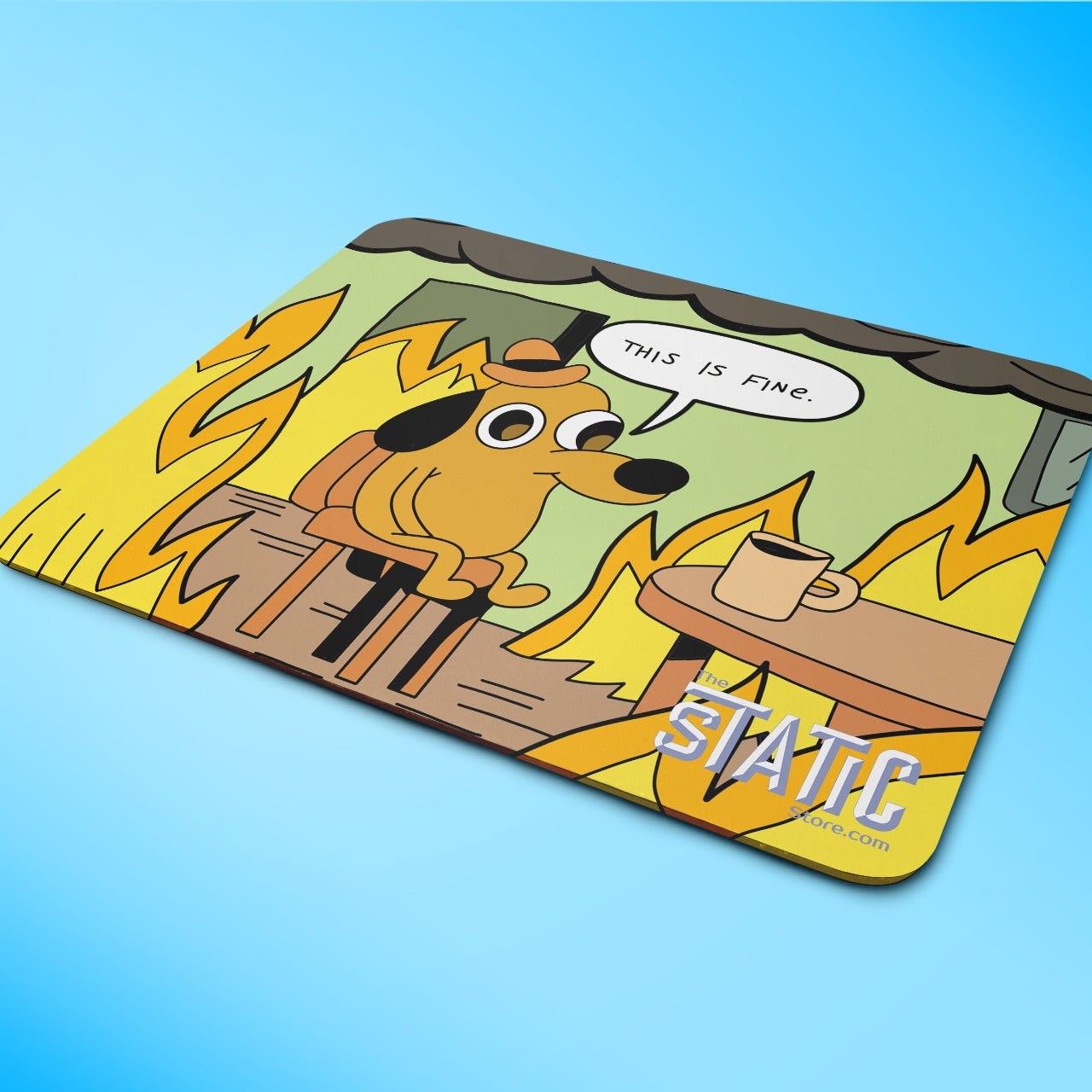 This is Fine Mouse Pad