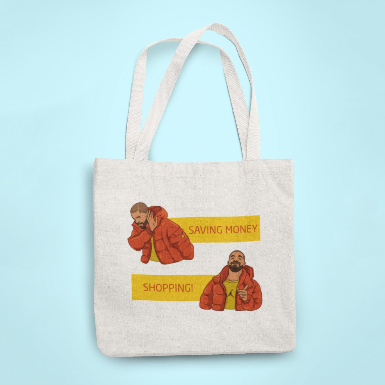 Shopping hotline bling meme Tote Bag