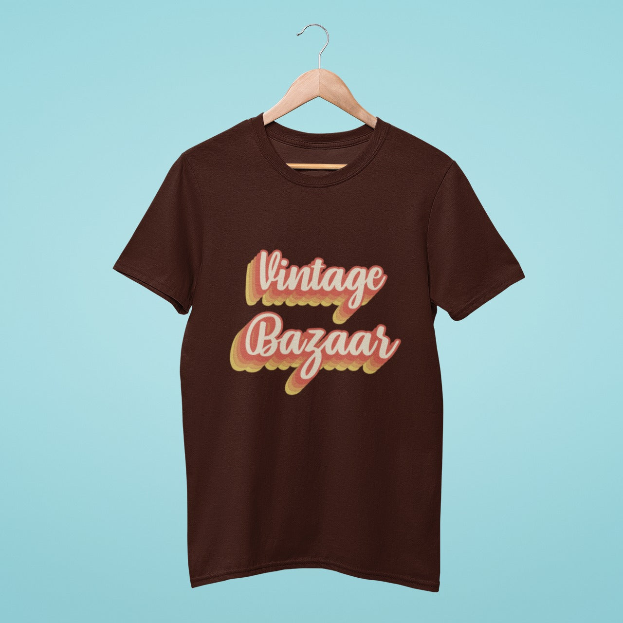 Introducing our Vintage Bazaar t-shirt! With its stylish cursive font and retro pop design, it's the perfect way to showcase your love for vintage fashion. Whether you're hitting up a flea market or just running errands, this t-shirt will keep you looking chic and stylish all day long. Don't miss out on this must-have addition to your wardrobe!