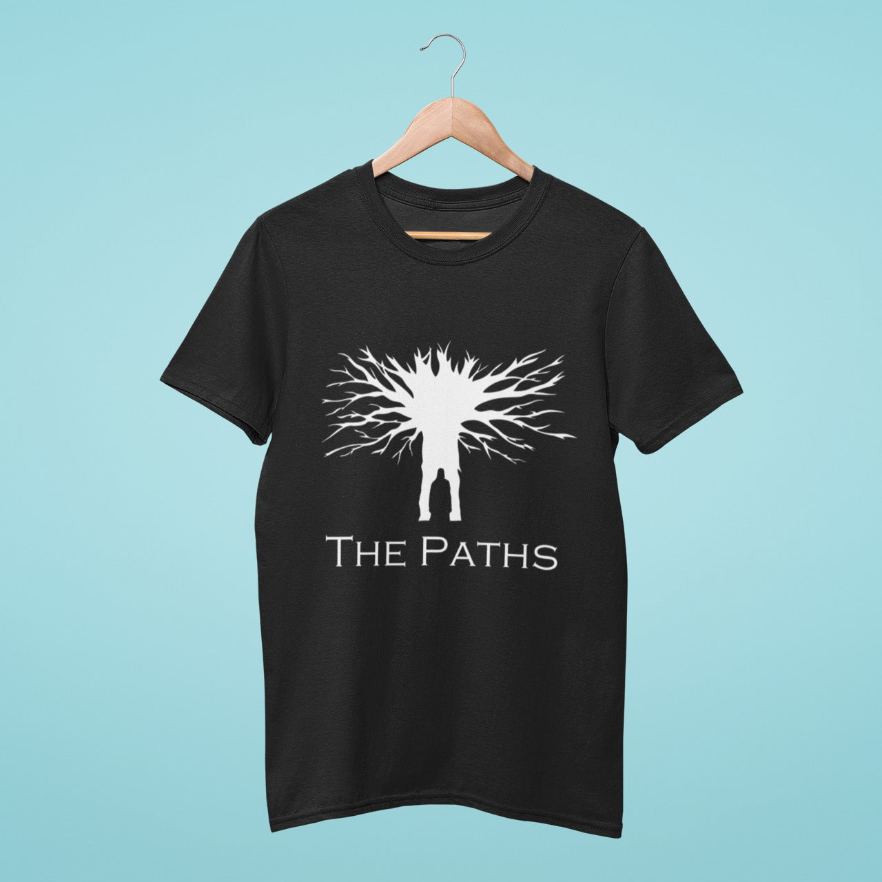 Upgrade your wardrobe with our black t-shirt featuring "The Paths" silhouette from Attack on Titan anime! Made with high-quality materials for comfort and durability, this shirt is perfect for any fan of the series. Order now and show off your style!