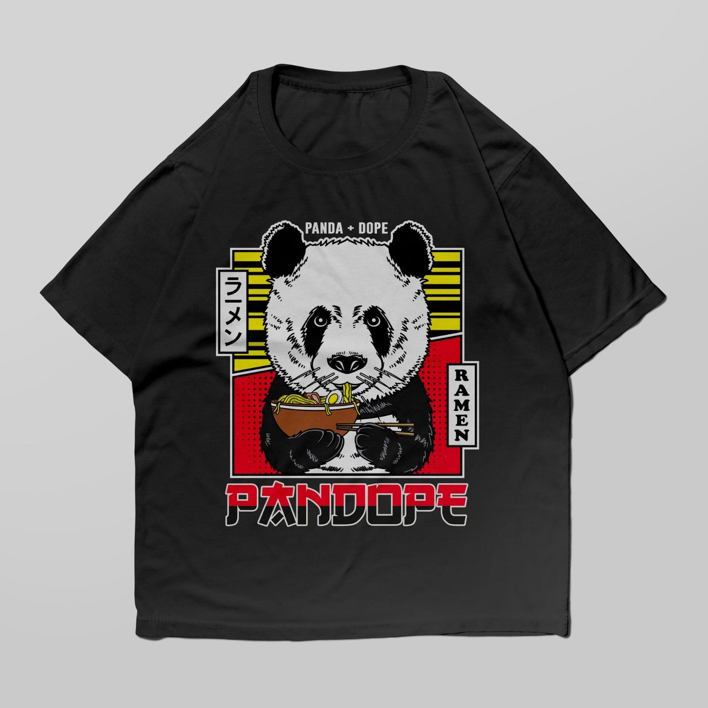 Dope Panda Ramen Oversized Tee