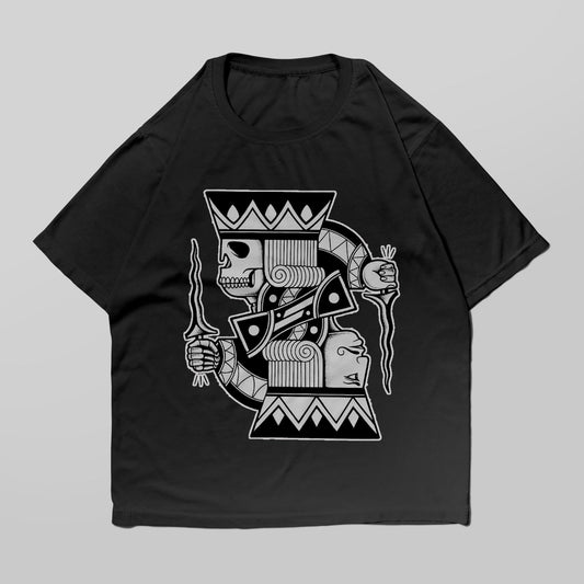 Dead King of Cards Oversized Tee