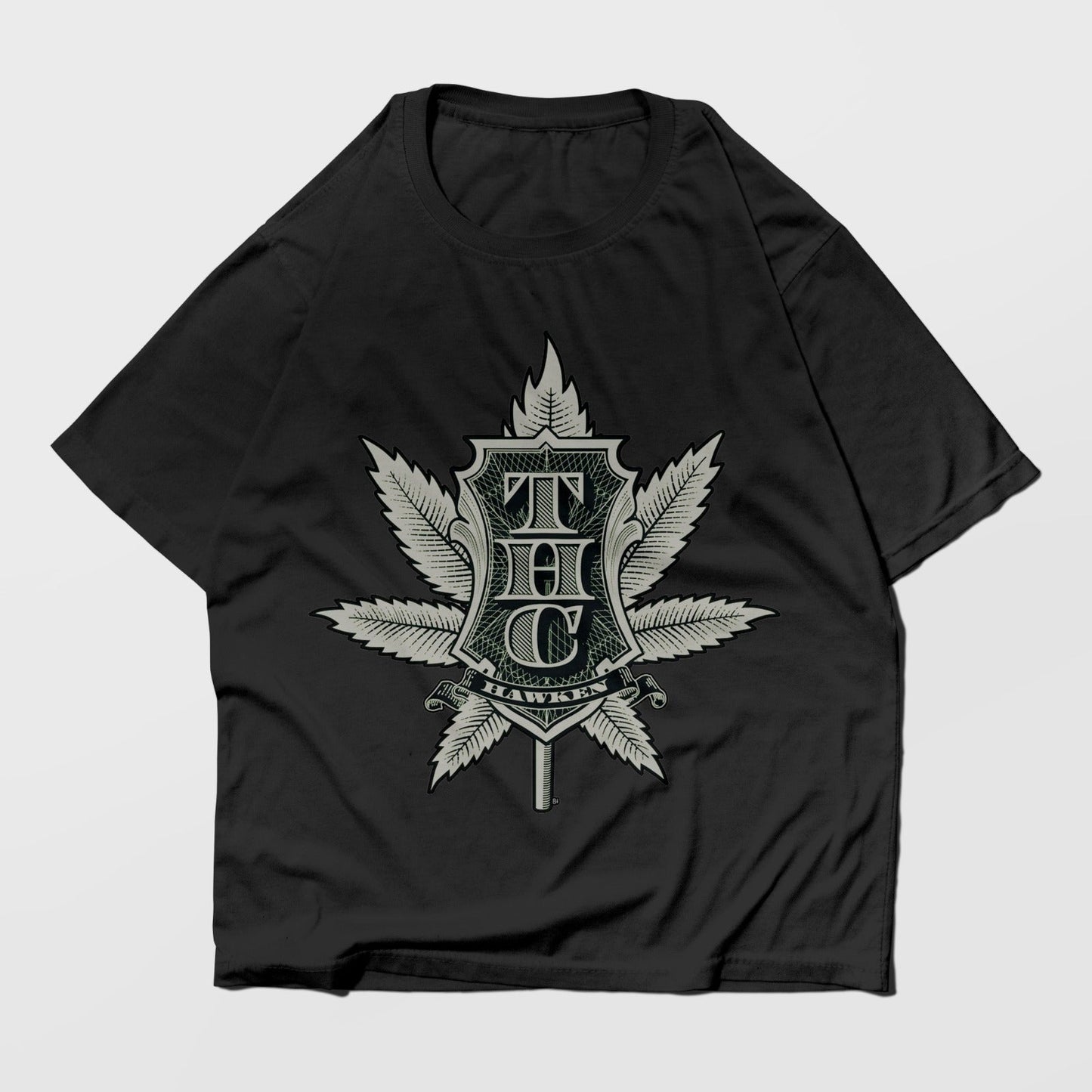 THC Hawken Graffiti Oversized Tee